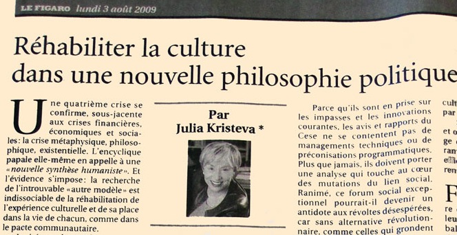 Le Figaro du 3 août 2009