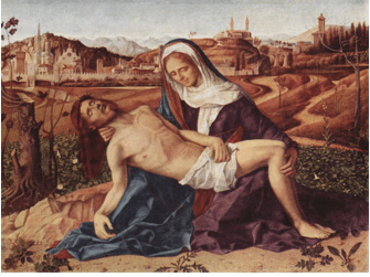 Bellini - Pietà 1505 (Academia Venise)