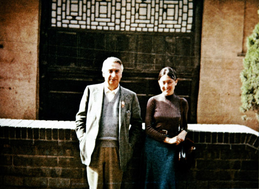 Julia Kristeva & Roland Barthes en Chine, 1974