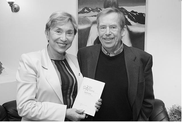 Julia Kristeva & Vaclav Havel