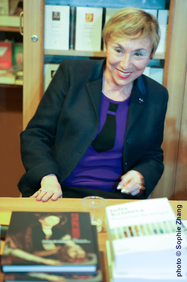 Julia Kristeva, photo Sophie Zhang