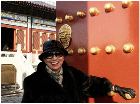 Julia Kristeva en Chine, photo Sophie Zhang