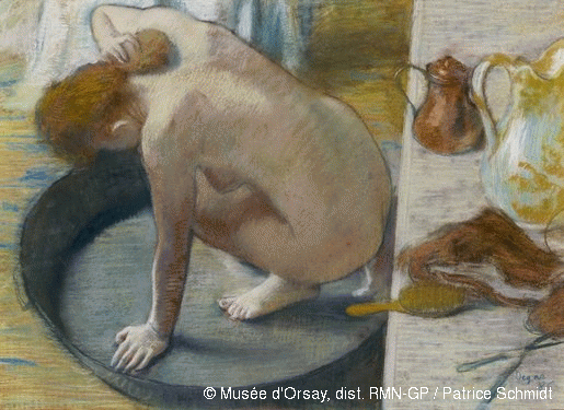 Degas, Le Tub